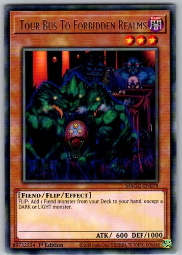 Yugioh tour bus forbidden - yugioh,